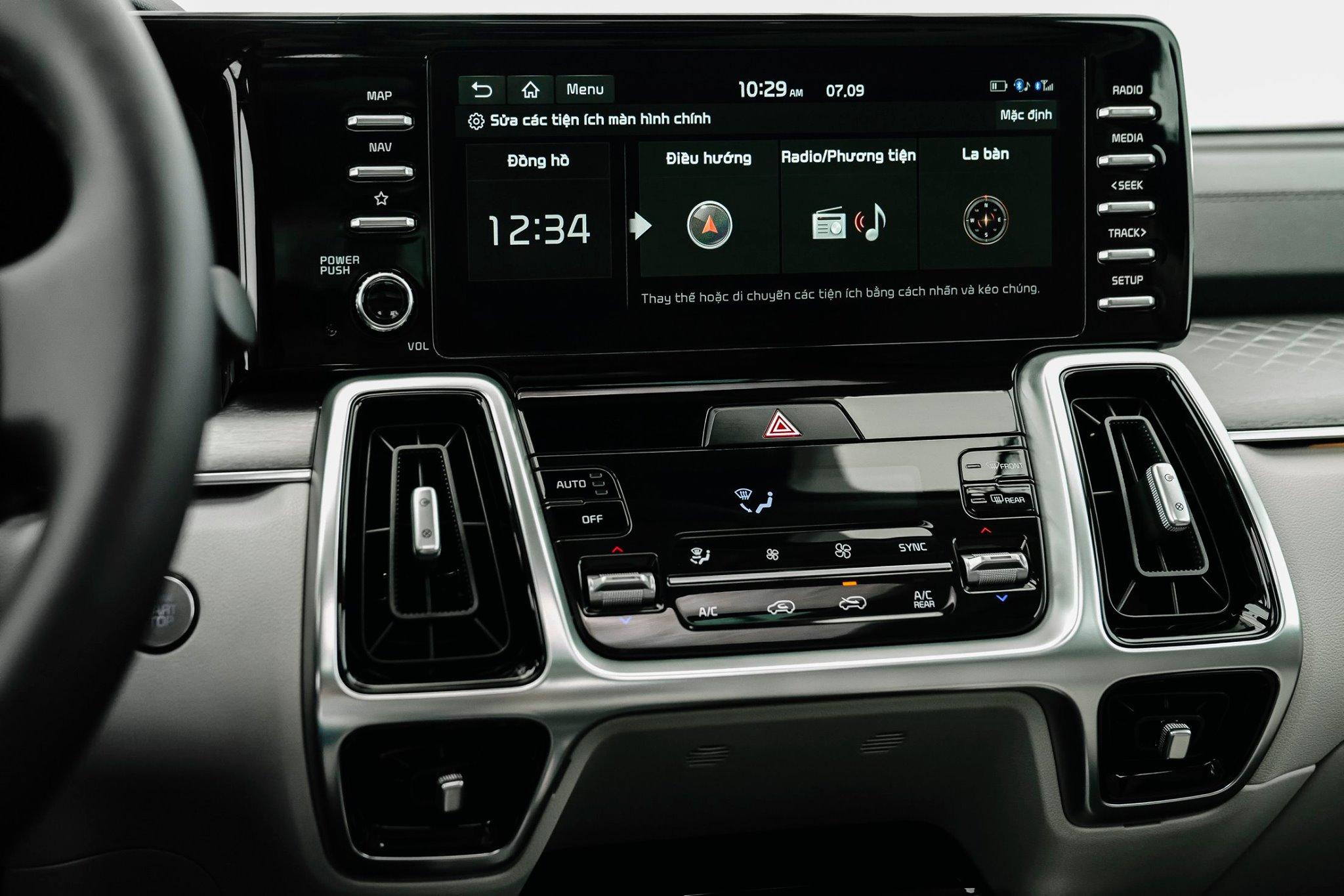 Kia Sorento 2021 trang bị màn hình 10.25 inch KIA SORENTO 2021 trang bị màn hình 10.25 inch