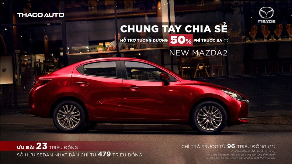 Mazda 2 ưu đãi đến 23 triệu đồng tại Mazda Gò Vấp Mazda 2 ưu đãi đến 23 triệu đồng tại Mazda Gò Vấp